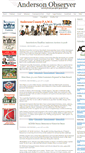 Mobile Screenshot of andersonobserver.com